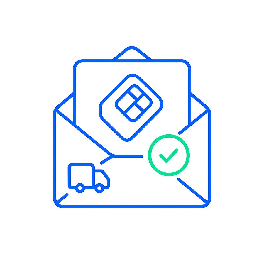 Envío y recepción de SIM