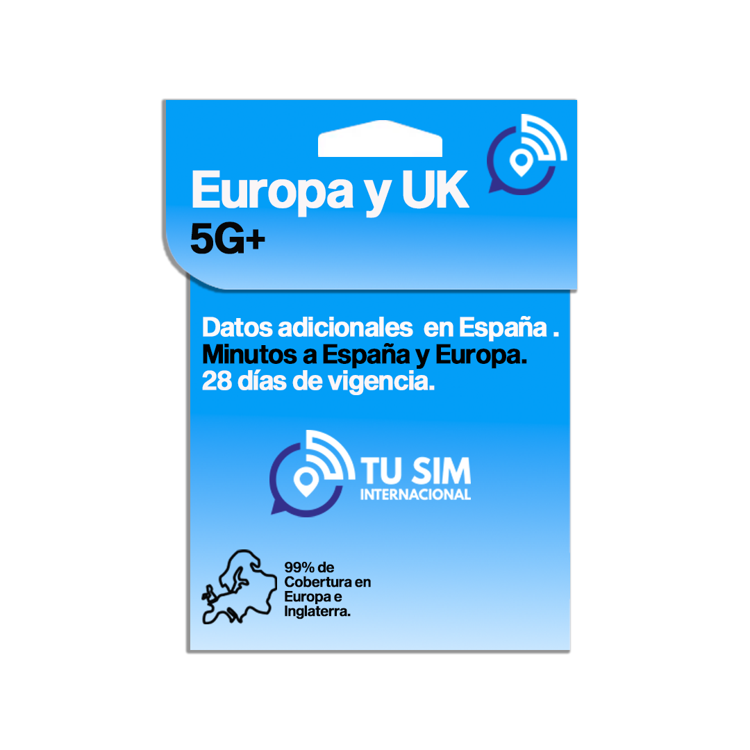 SIM CARD Europa e Inglaterra.