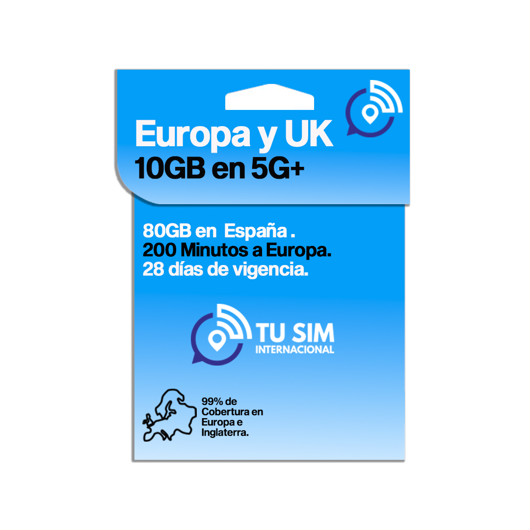 SIM CARD Europa e Inglaterra.