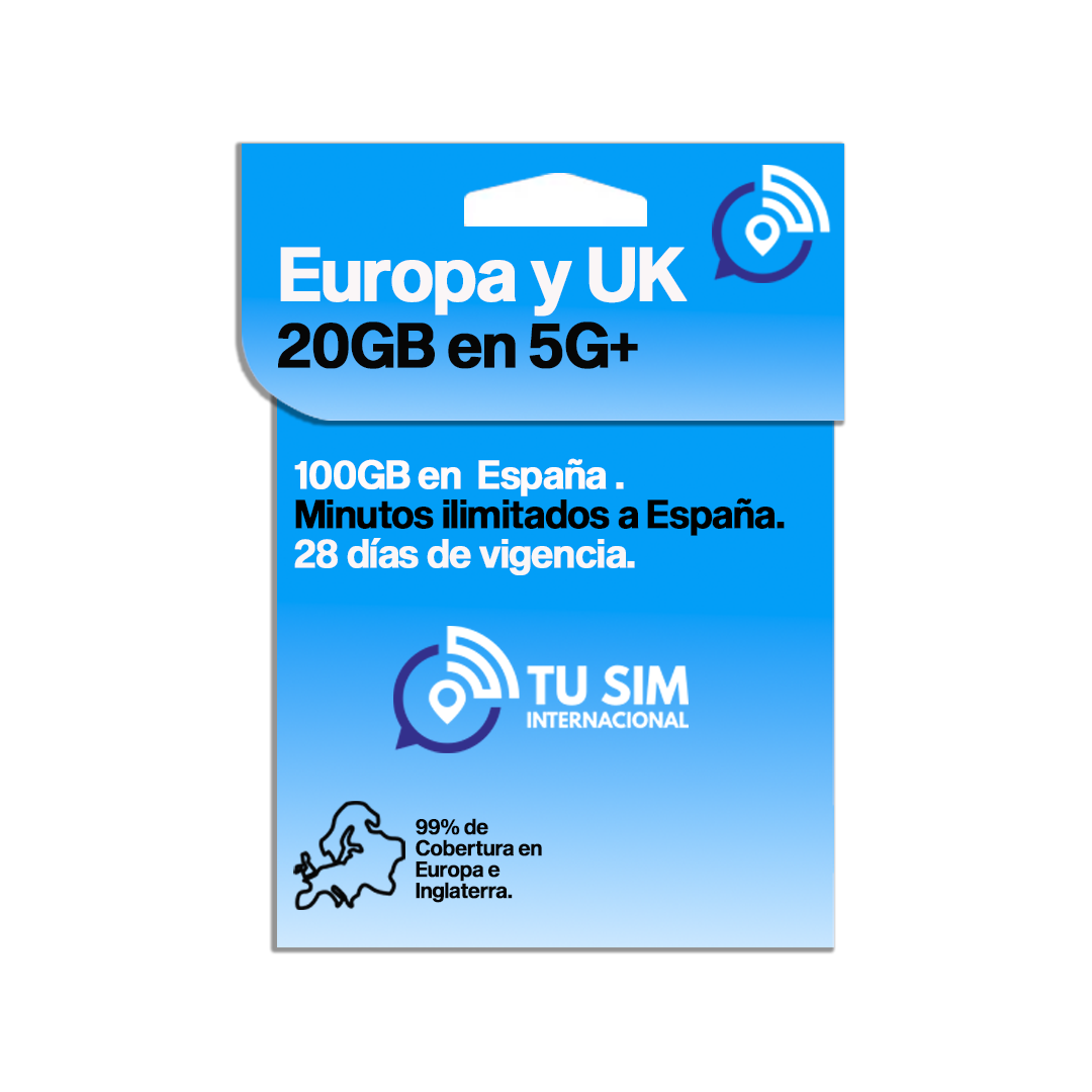 SIM CARD Europa e Inglaterra.