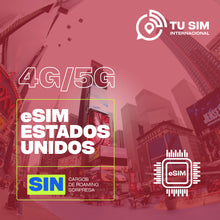 eSIM Ilimitada Estados Unidos.