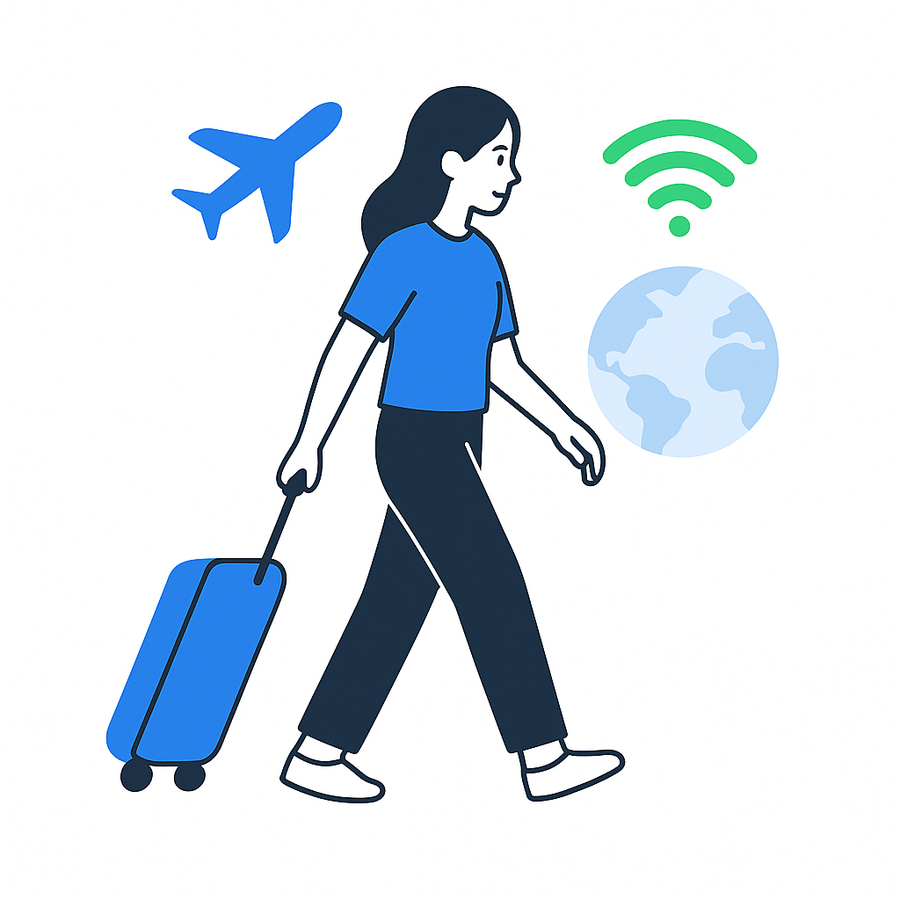 Conéctate y disfruta tu eSIM en destino