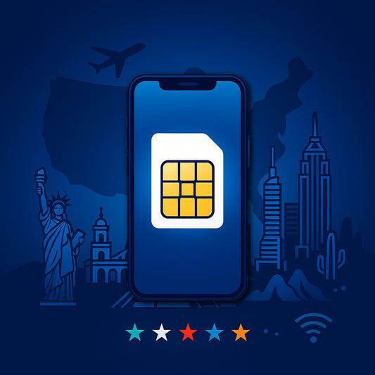 SIM física ilimitada para Estados Unidos